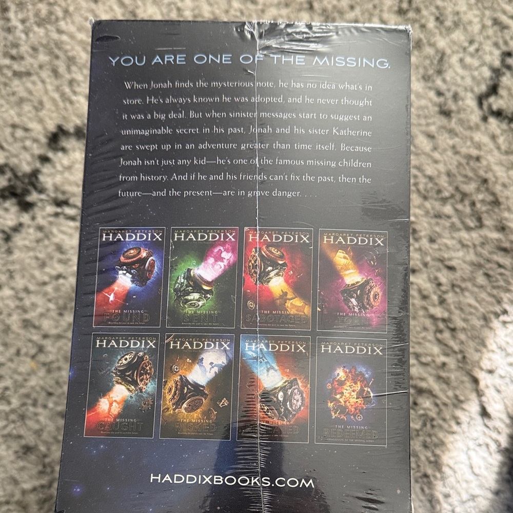 Haddix The Complete Missing Collection - 8 Book Box Set - Picture 3 of 5